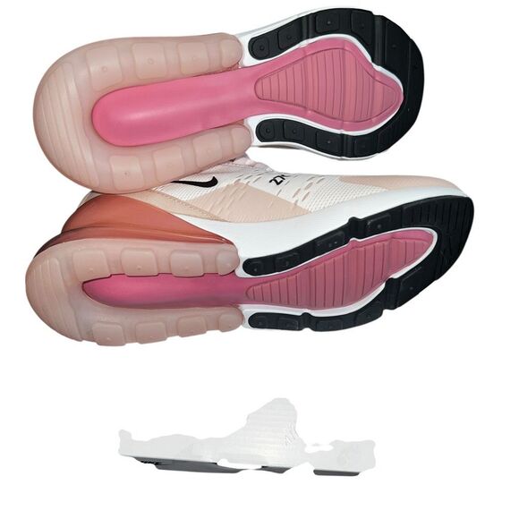 Nike Air Max 270 Women’s Shoes Light Soft Pink Black Size 9 NIB - Picture 5 of 8